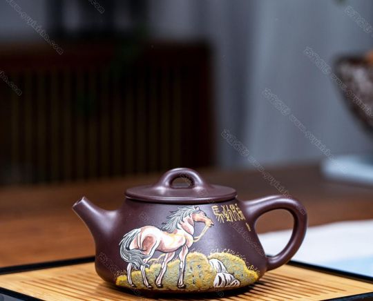精工作品推薦！品名：馬到成功，泥料：原礦