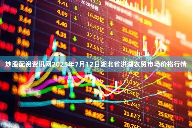 炒股配资资讯网2025年7月12日湖北省洪湖农贸市场价格行情